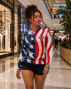 LGNDRY FC — Stars & Stripes Long Sleeve Jersey