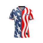 LGNDRY FC — Stars & Stripes Shorts Sleeve Jersey